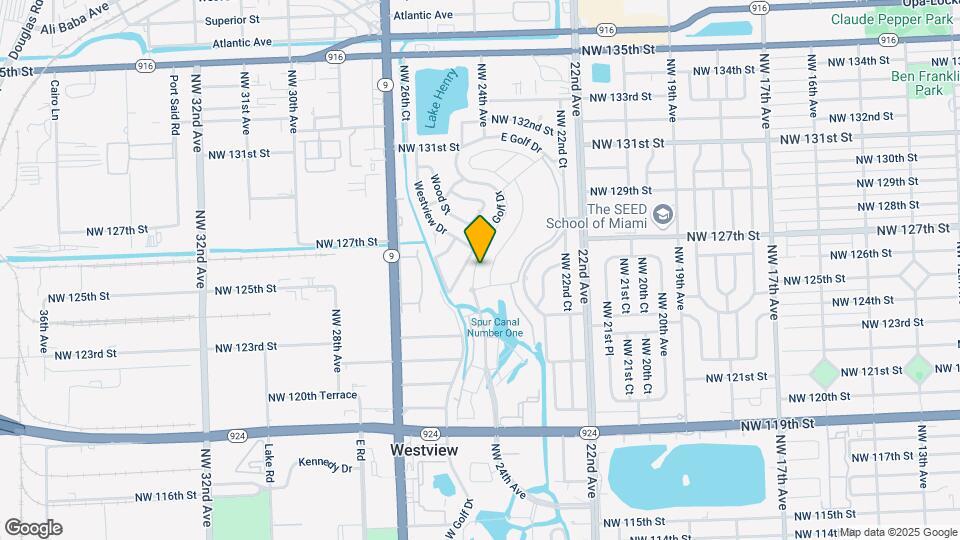 12527 NW 24th Ave Mapa y Detalles de la Ubicación