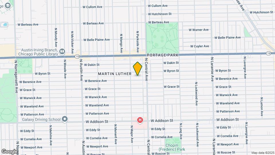 5632 W Berenice Ave Map and Location Details