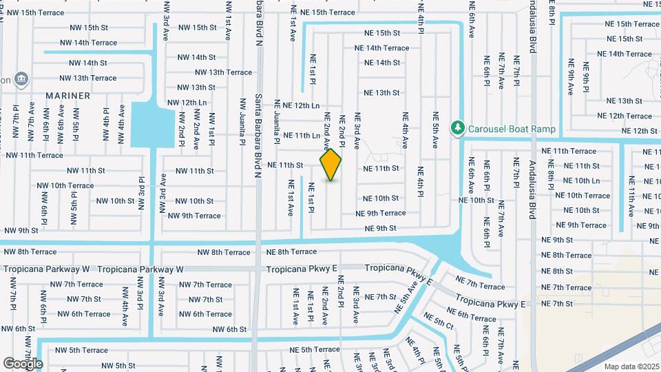 1013 NE 2nd Ave Map and Location Details