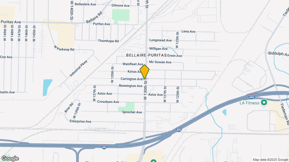 4666 W 130th St Map and Location Details