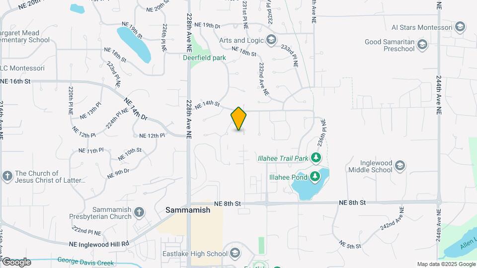 23031 NE 13th St Map and Location Details