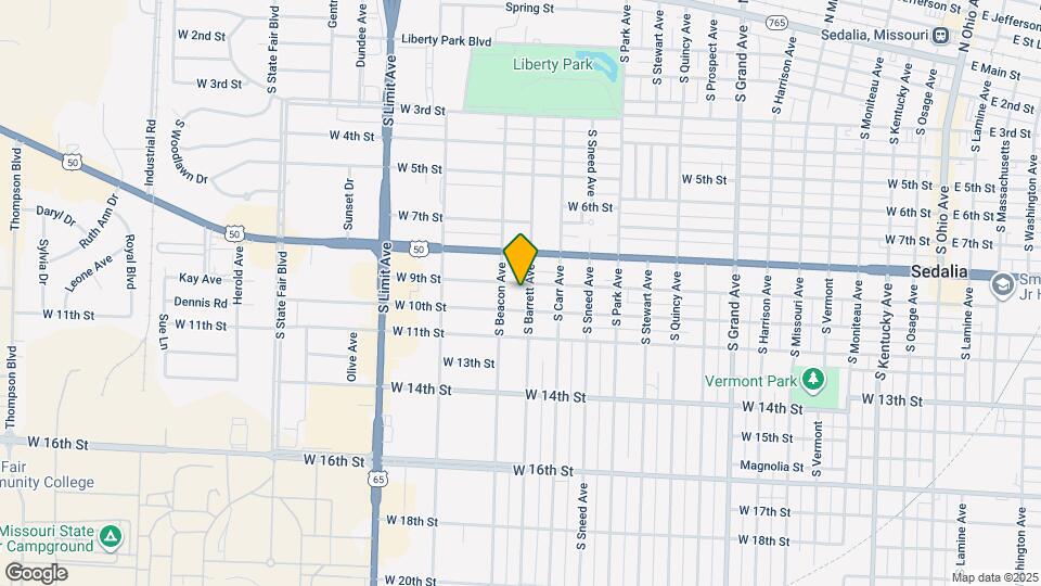 906 S Barrett Ave Map and Location Details