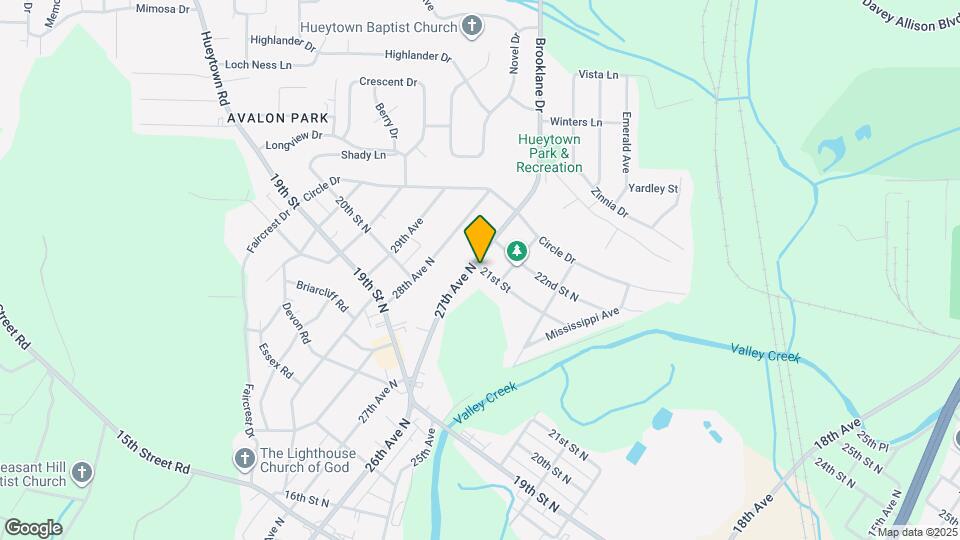 2620 21st St Map and Location Details