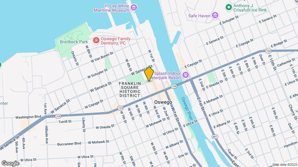 34 W Cayuga St Map and Location Details