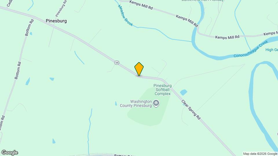 15213 Clear Spring Rd Mapa y Detalles de la Ubicación