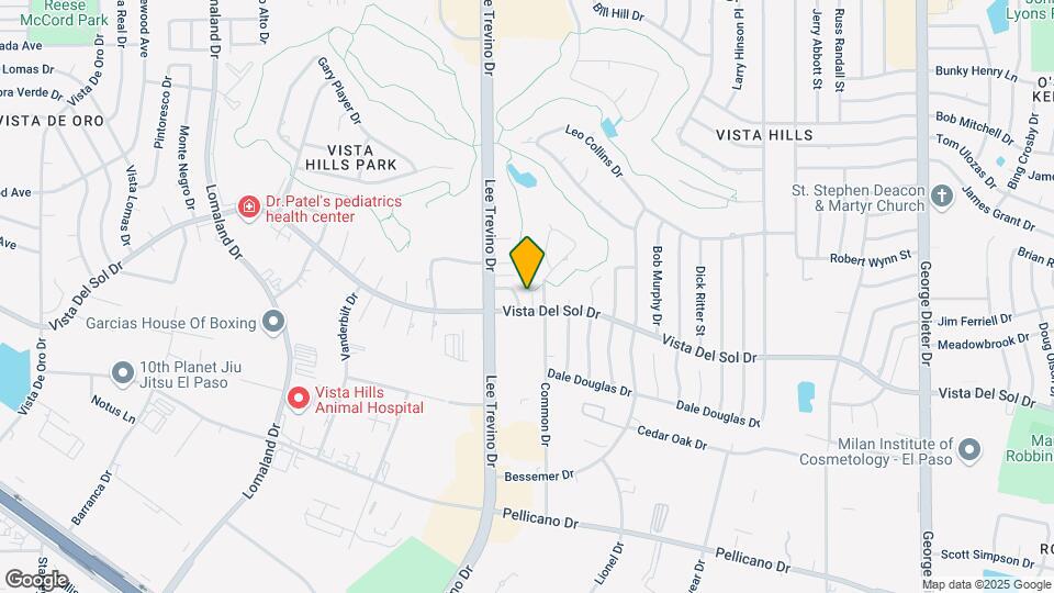 11217 Campestre Ln Map and Location Details
