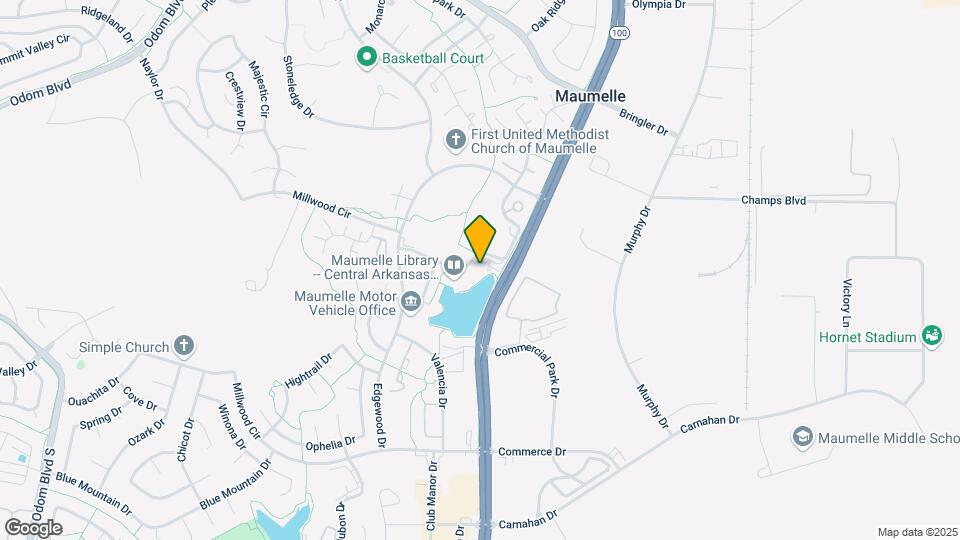 600 Pine Forest Dr Map and Location Details
