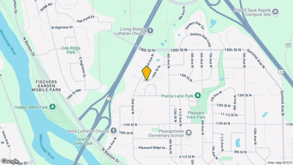 1324-1330 13th Street Cir Map and Location Details