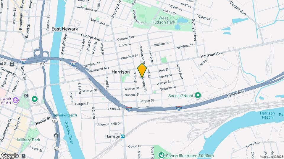 35 Washington St, Unit 2 Map and Location Details