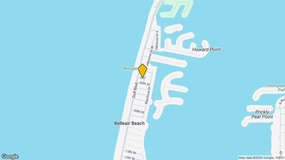2504 Hibiscus Dr W Mapa y Detalles de la Ubicación