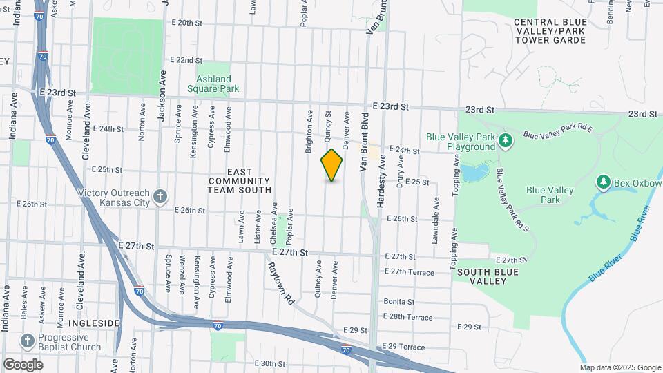 2507 Quincy St Map and Location Details