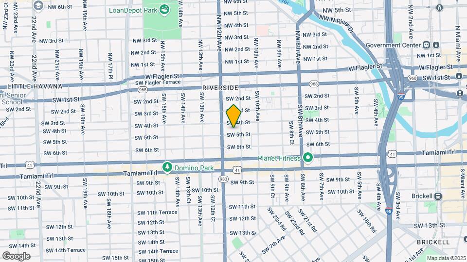 1125 SW 5th St Map and Location Details