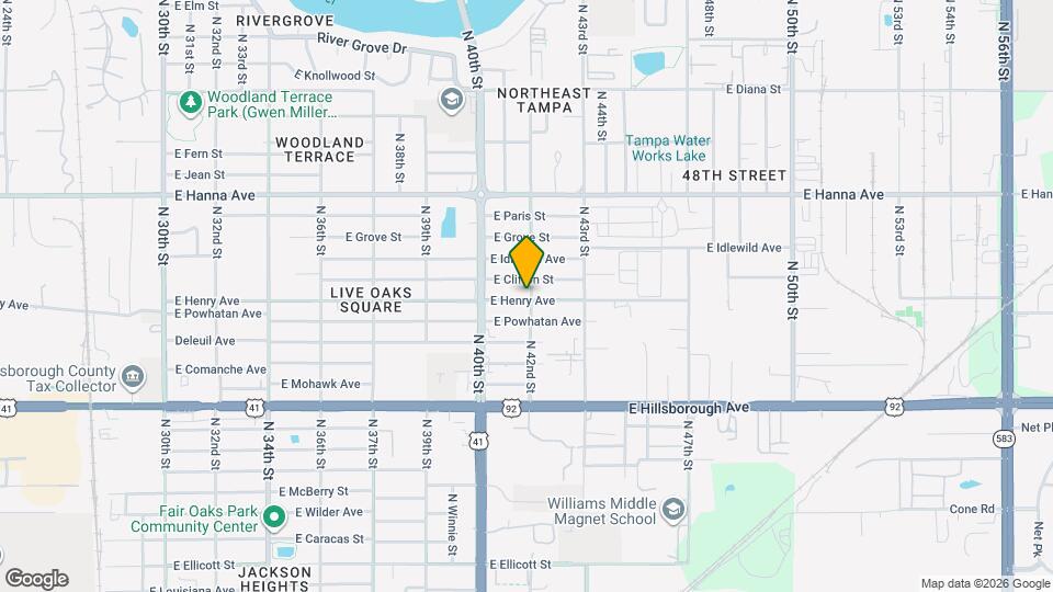 4022 E Henry Ave Map and Location Details