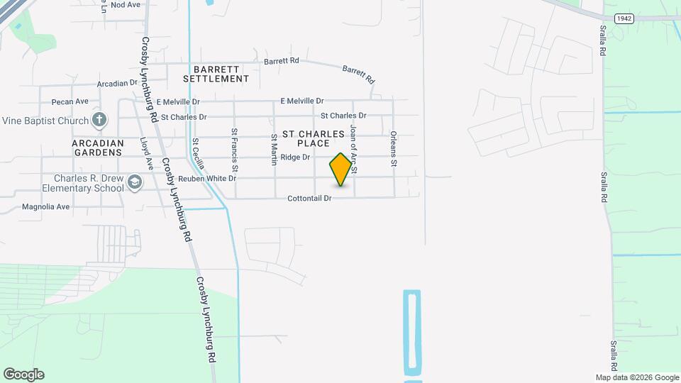 537 Cottontail Dr Map and Location Details