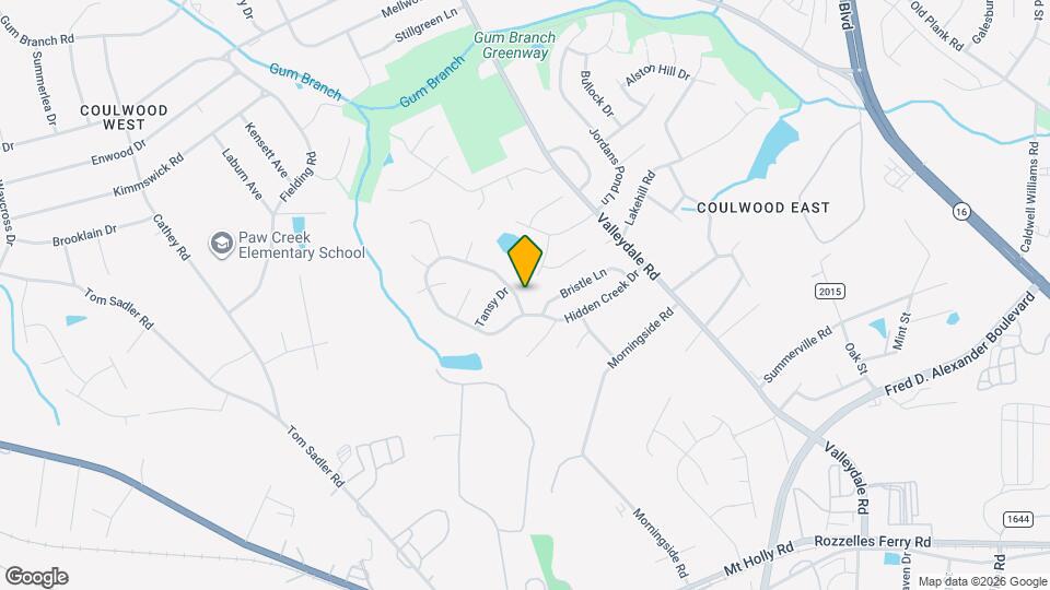 7715 Hidden Creek Dr Map and Location Details