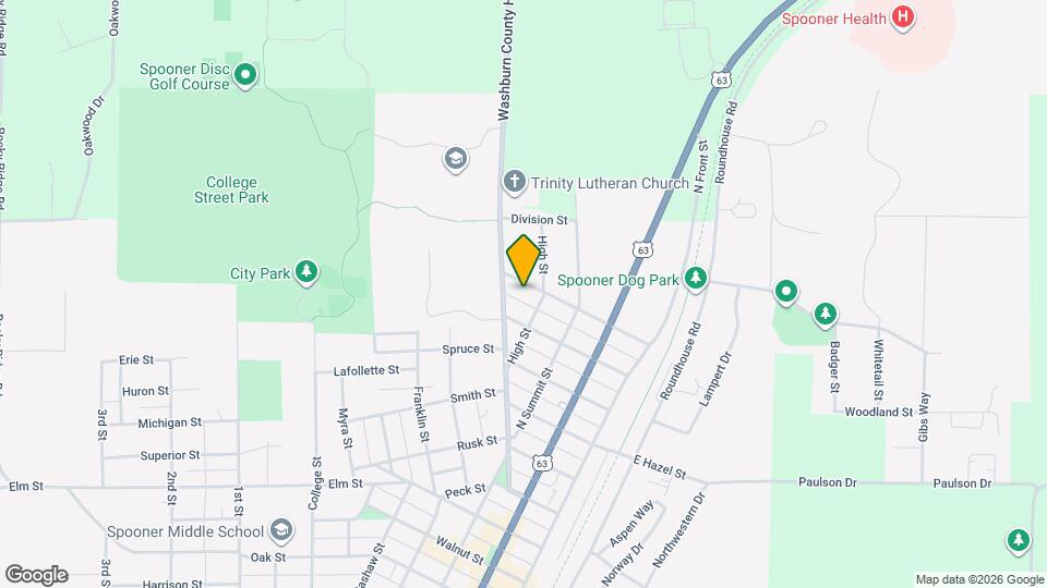 413 Poplar St Map and Location Details