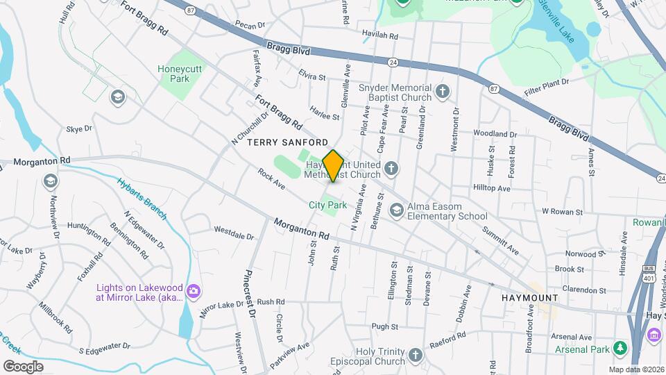 216 Woodrow St Map and Location Details