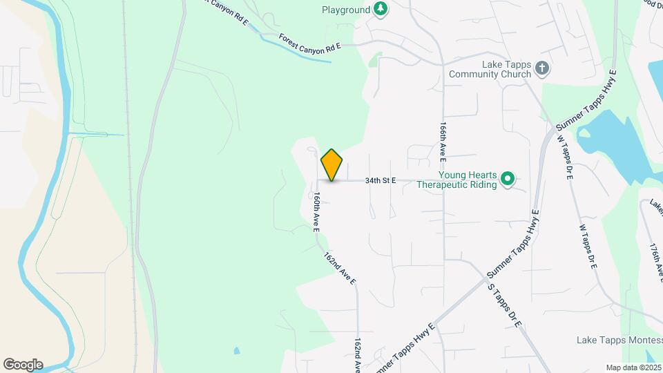 16008 34th St E Map and Location Details