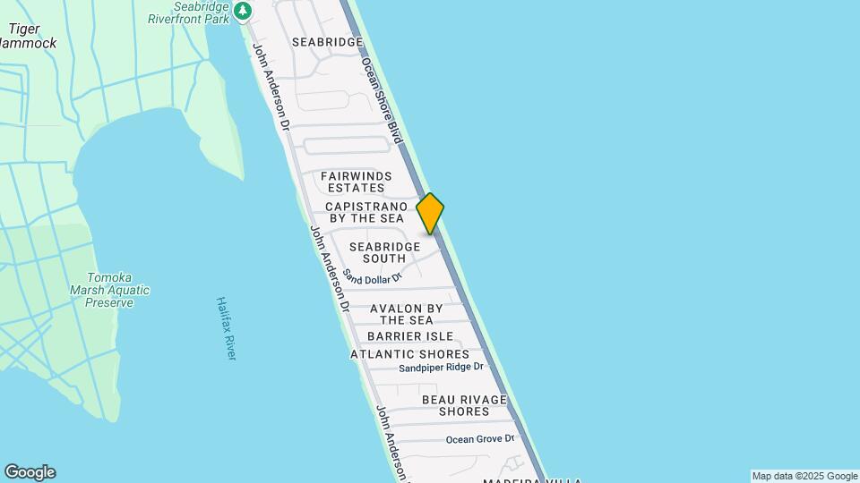 3170 Ocean Shore Blvd Map and Location Details
