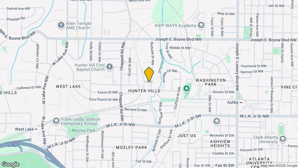 120 Burbank Dr NW Map and Location Details