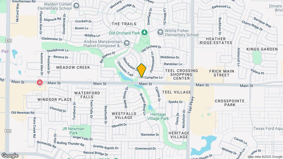 2301 Campfire Ln Map and Location Details