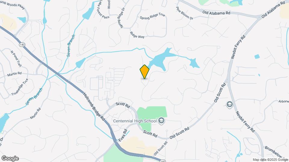 425 Water Shadow Ln Map and Location Details