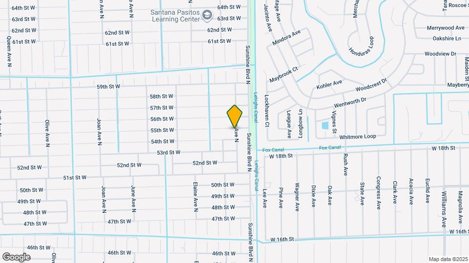 2507 55th St W Mapa y Detalles de la Ubicación
