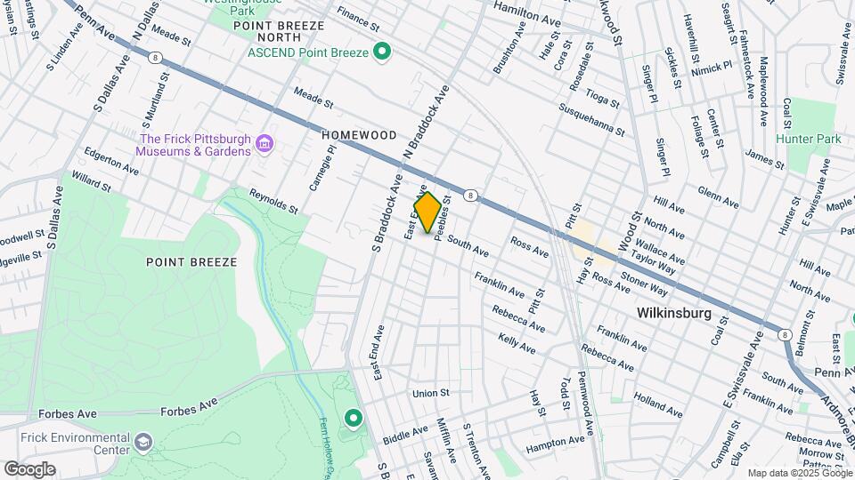 7718 Brashear St Map and Location Details