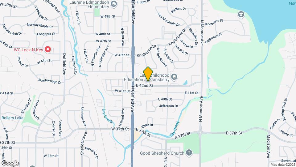 4212 Pin Oak Dr Mapa y Detalles de la Ubicación