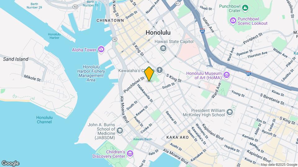 Honuakaha Senior Rentals 62+ Mapa y Detalles de la Ubicación
