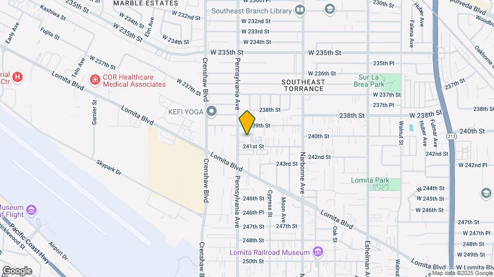 23924 Pennsylvania Ave Mapa y Detalles de la Ubicación