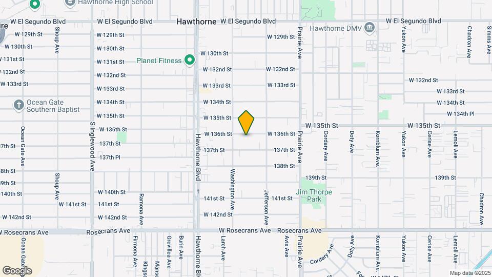 4208 W 136th St Map and Location Details