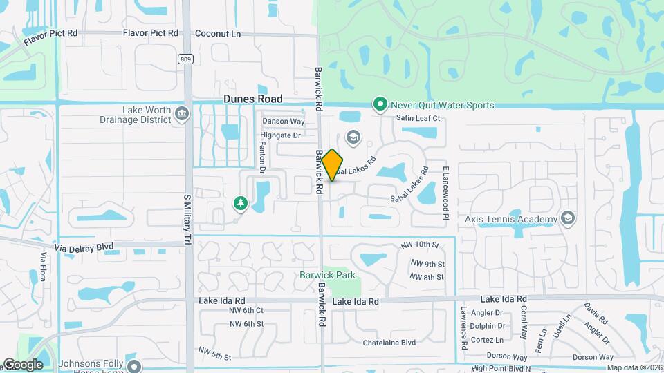 4312 N Magnolia Cir Mapa y Detalles de la Ubicación