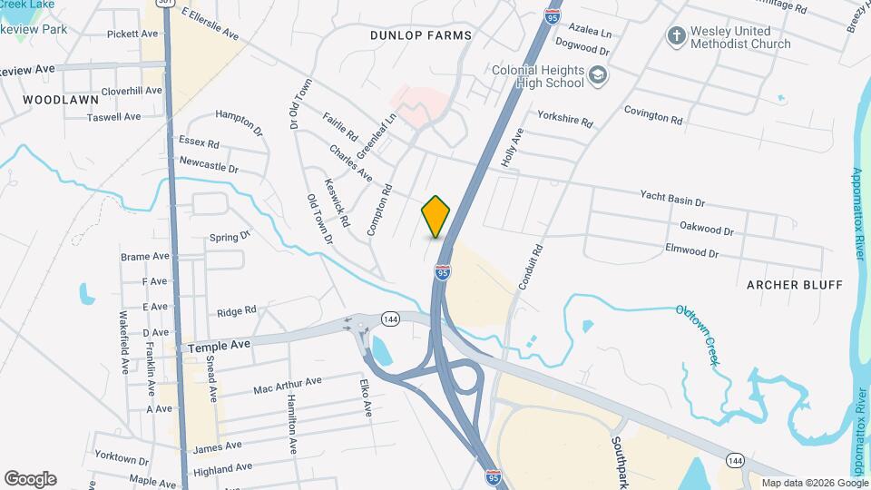 2529 Pin Oak Ct Map and Location Details