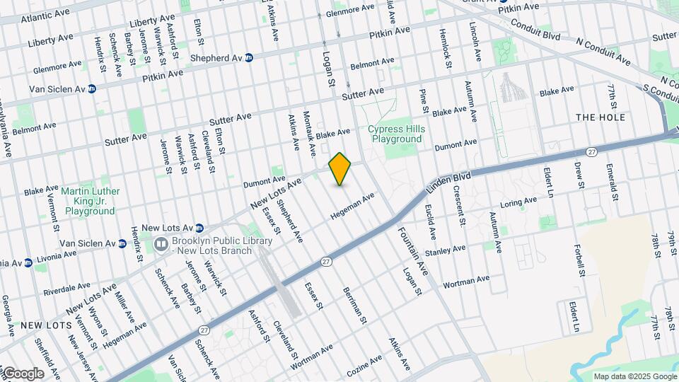 446 Milford St Map and Location Details