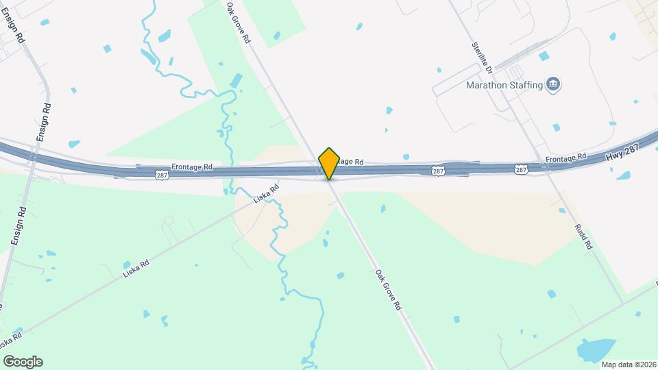 1509 S Oak Grove Rd Map and Location Details