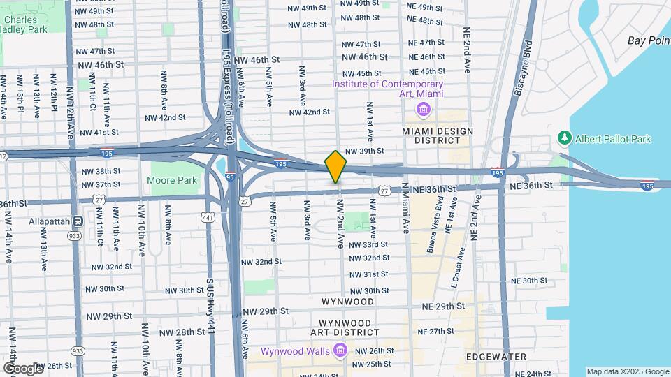 203 NW 36th St, Unit 2 Map and Location Details