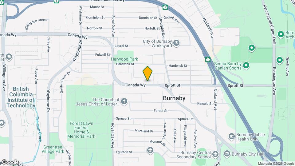 4827 Canada Way Map and Location Details