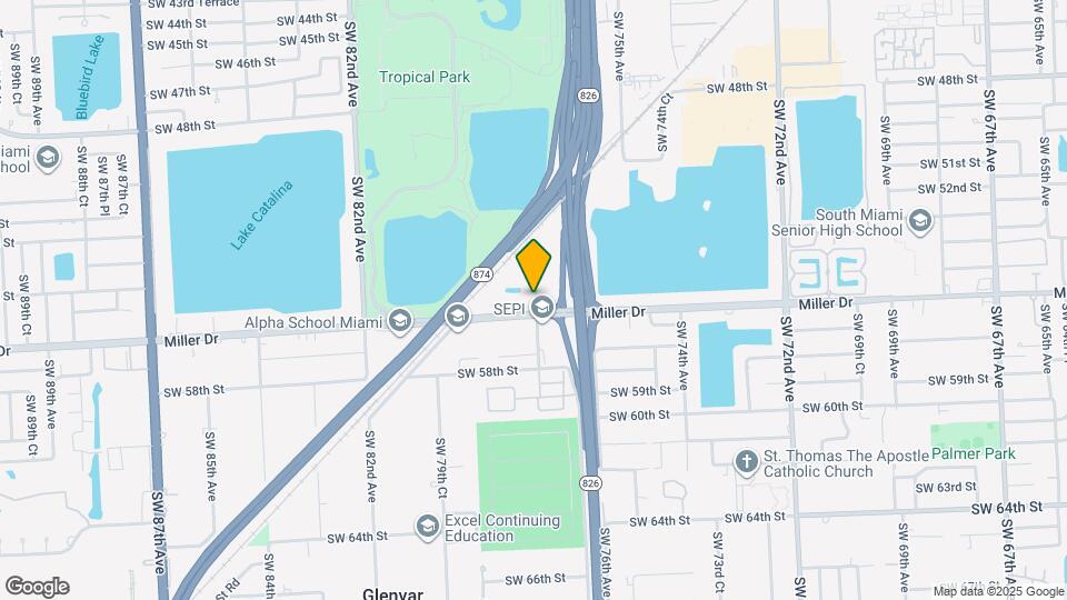 5500 SW 77th Ct Map and Location Details