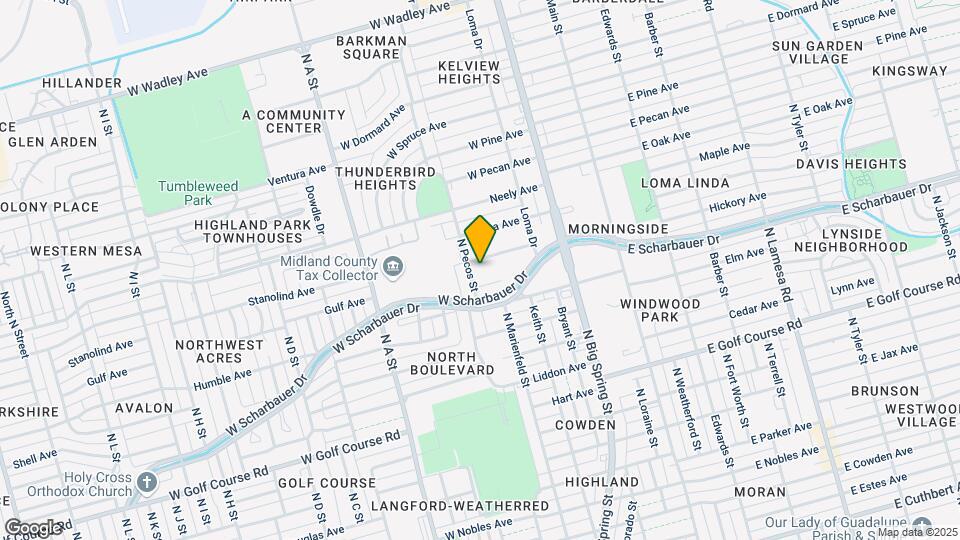 Langtry Village Map and Location Details
