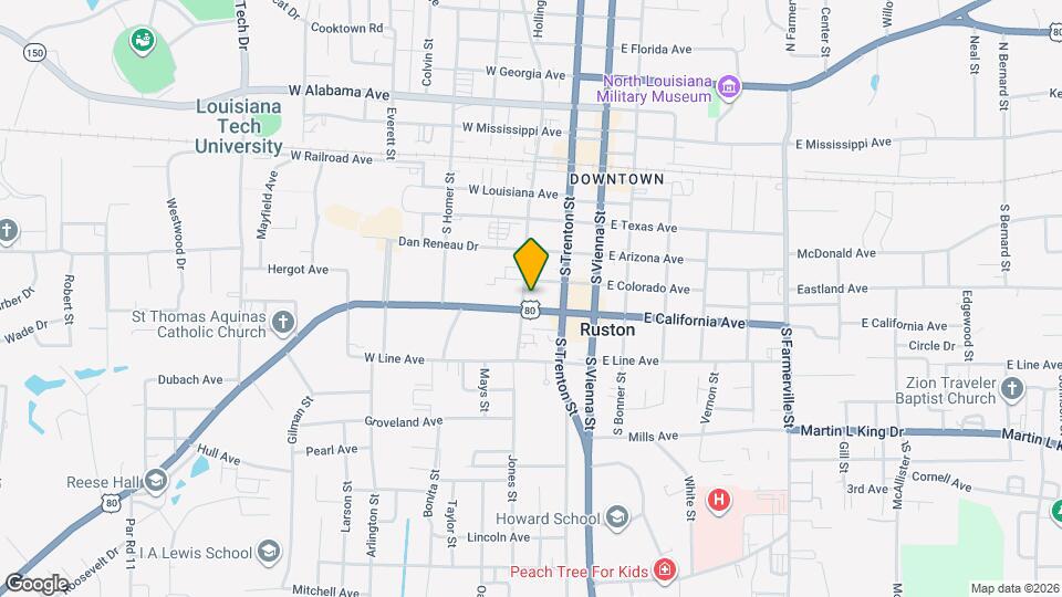 511 S Monroe St Map and Location Details