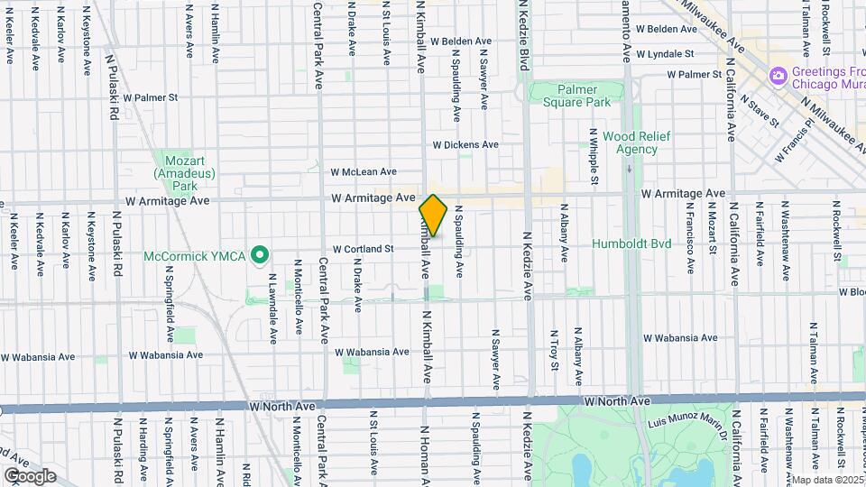 1901 N Kimball Ave Mapa y Detalles de la Ubicación