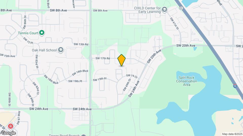 6934 SW 17th Pl Map and Location Details