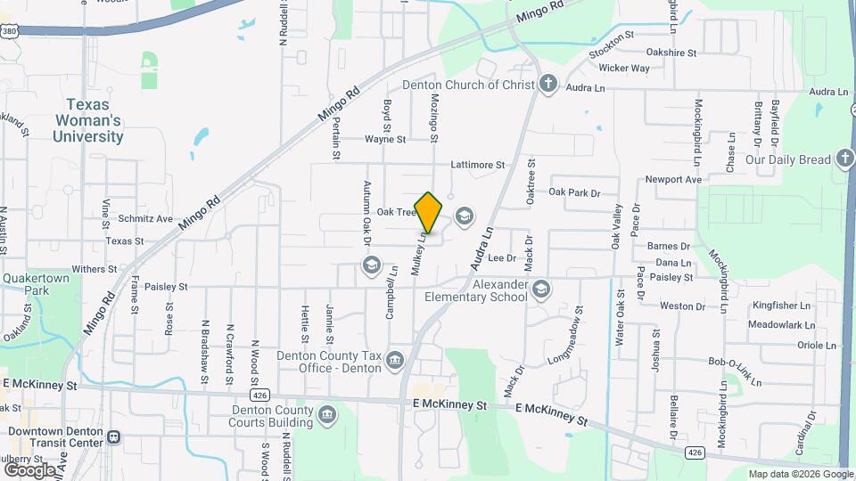 1002-1002 Mulkey Ln Map and Location Details