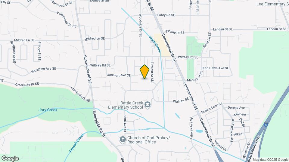 1555 Fircrest Ct SE Map and Location Details