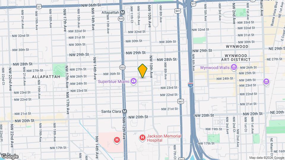 1067 NW 24th St Map and Location Details