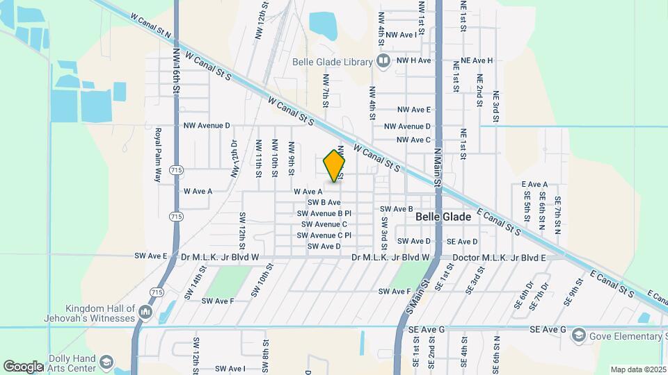 625 W Avenue A Map and Location Details