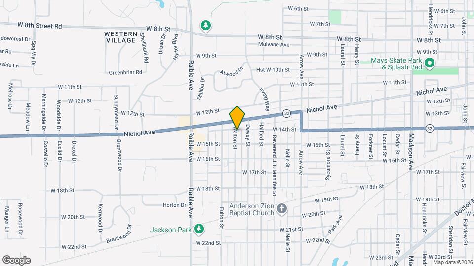 1404 Walton St Map and Location Details