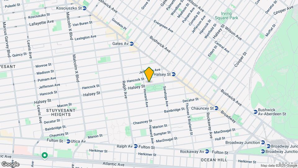830 Halsey St Mapa y Detalles de la Ubicación