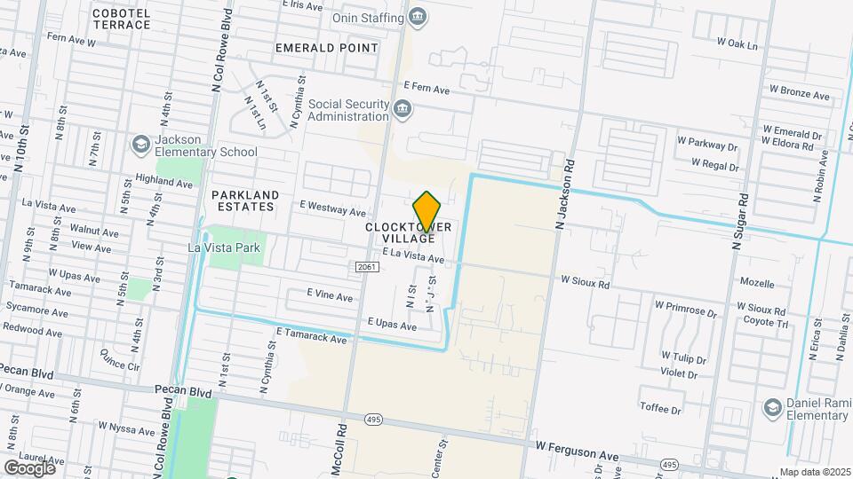 2408 N I St, Unit C Map and Location Details